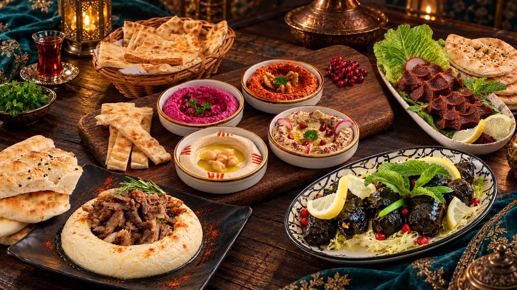 مقبلات باردة وحمص