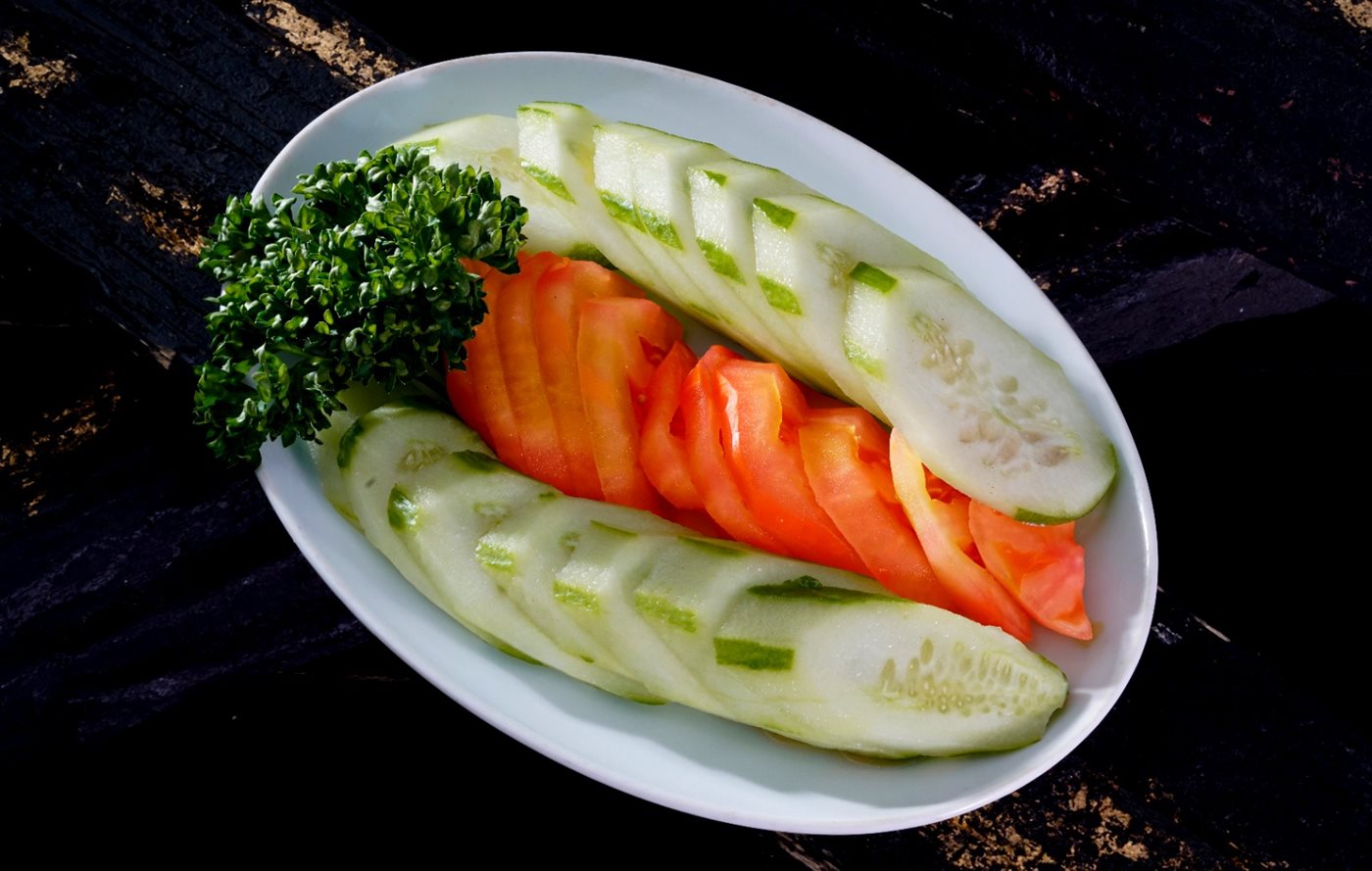 طماطم وخيار