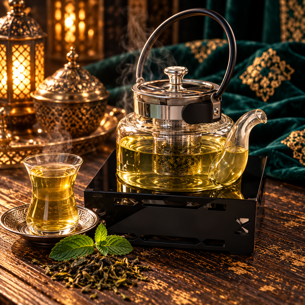 شاي أخضر
