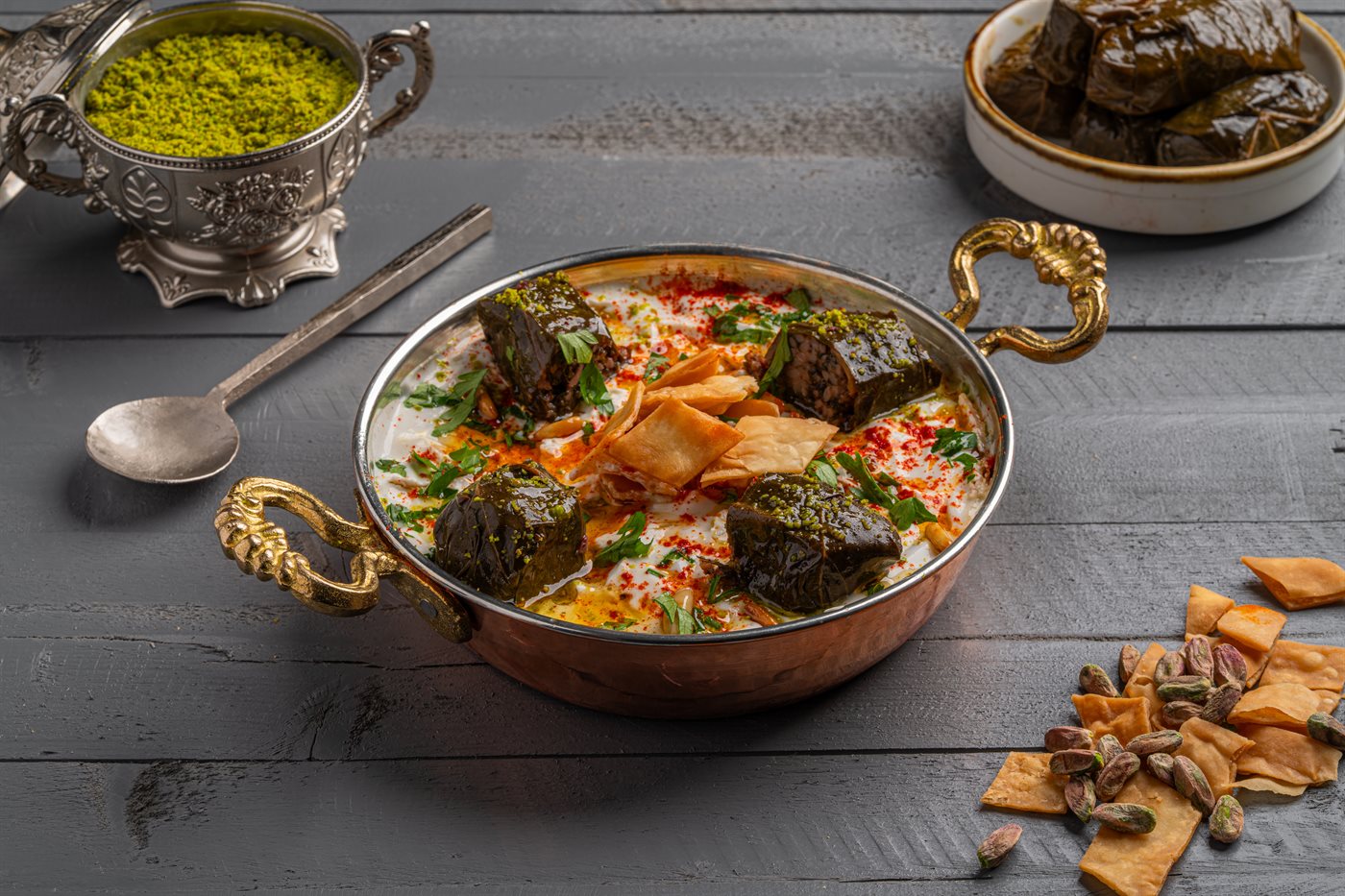 فتة ورق عنب